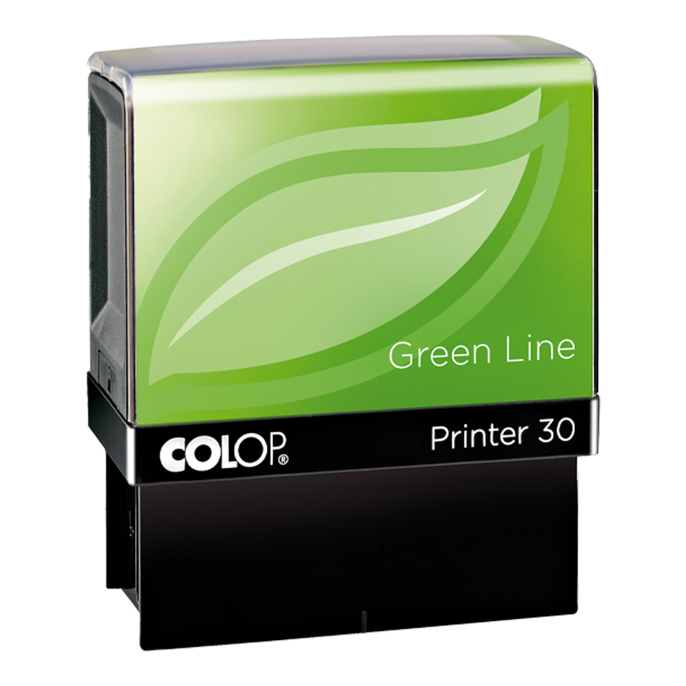 Colop Printer 30 Green Line. Milieuvriendelijke stempel.