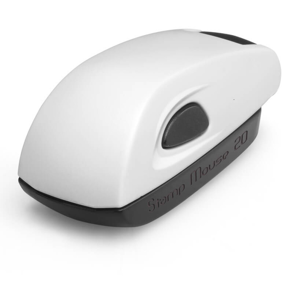 Stamp Mouse 20 Wit