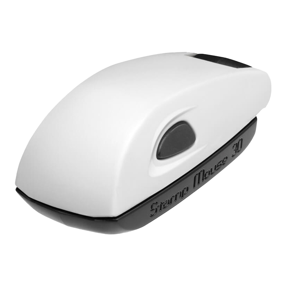 Stamp Mouse 30 Wit