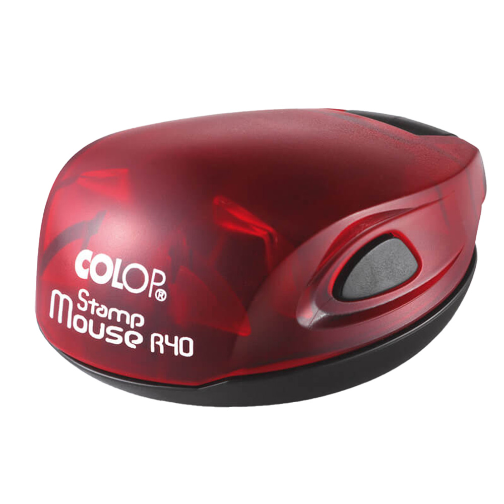 Stamp Mouse R40 Ruby