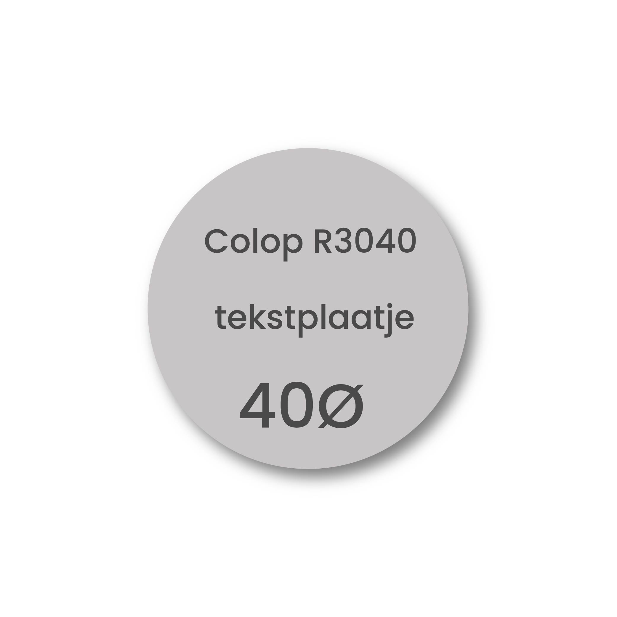 Colop eXpert 3040 Stempelplaat